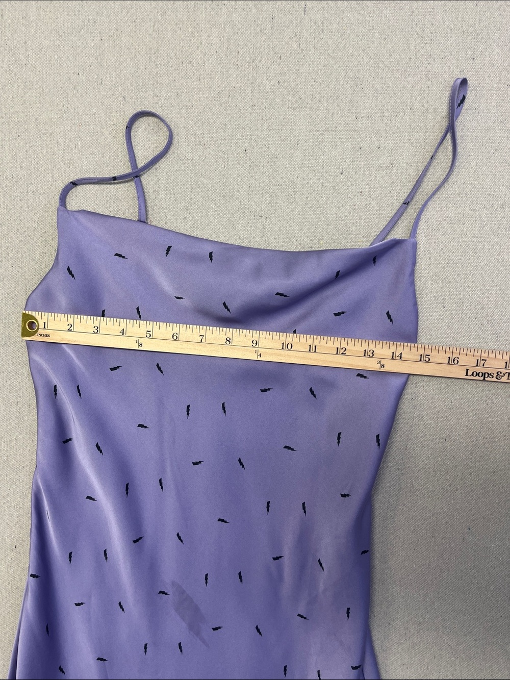 Forever 21 Lavender Satin Slip Dress Small Cowl Neck Mini Party Dress - Picture 6 of 14